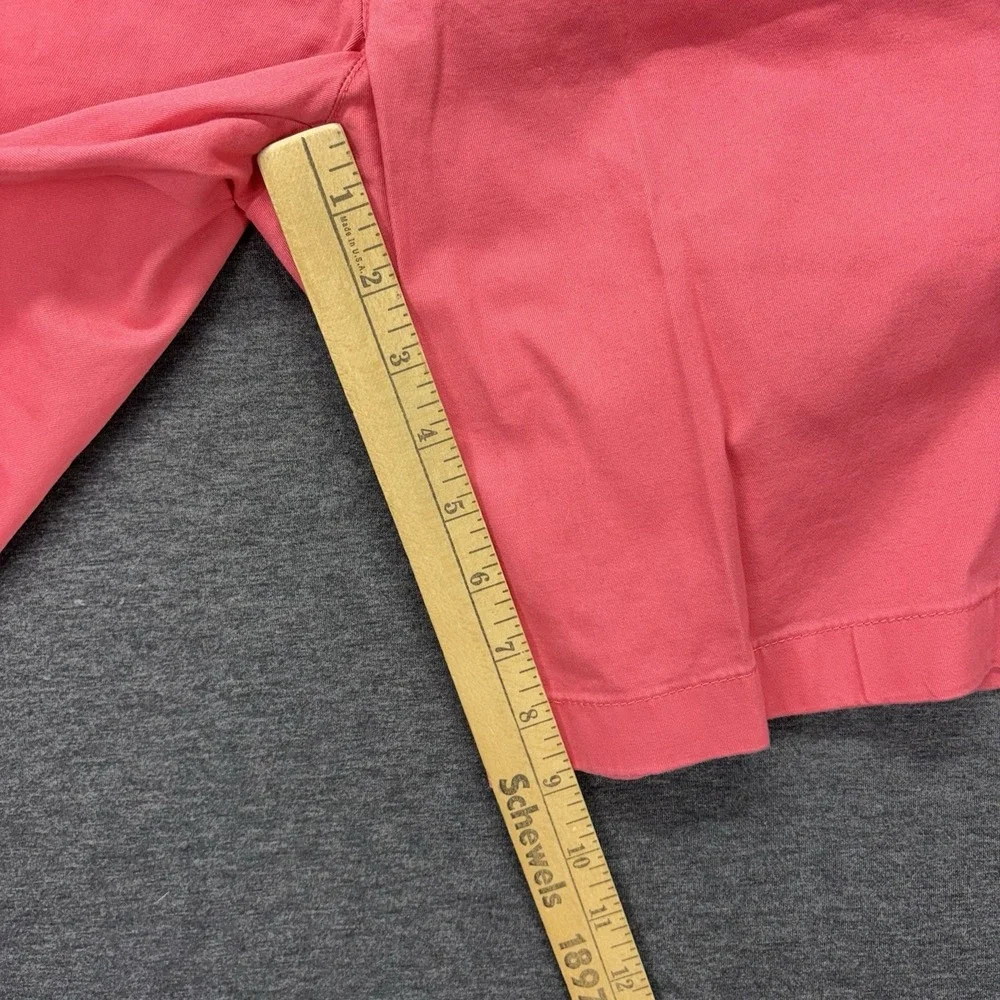 Vineyard Vines Breaker Shorts Mens Size 36x9 Chino Pink Stretch Preppy Resort‎